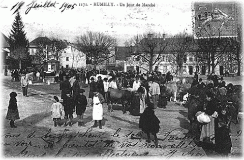 Image de Petit Jean - Rumilly - Un jour de marché